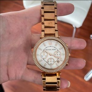 Michael Kors Rose Gold Watch